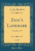 Zion's Landmark, Vol. 107