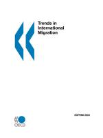 Trends in International Migration