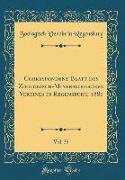 Correspondenz-Blatt des Zoologisch-Mineralogischen Vereines in Regensburg, 1881, Vol. 35 (Classic Reprint)