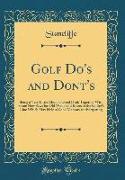 Golf Do's and Dont's