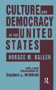 Culture and Democracy in the United States
