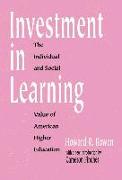 Investment in Learning