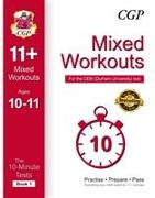 10-Minute Tests for 11+ Mixed Workouts: Ages 10-11 (Book 1) - CEM Test