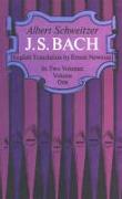 J. S. Bach, Volume One: Volume 1