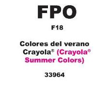 Colores del Verano Crayola = Crayola Summer Colors