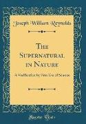 The Supernatural in Nature