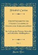 Denkwürdigkeiten des Fürsten Chlodwig zu Hohenlohe-Schillingsfürst, Vol. 2