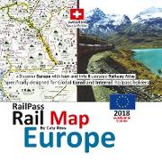 RailPass RailMap Europe