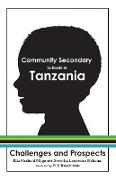 Community Secondary Schools in Tanzania
