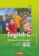 English G 21, Ausgabe D, Band 1: 5. Schuljahr, Workbook mit CD-ROM (e-Workbook) und CD - Lehrerfassung