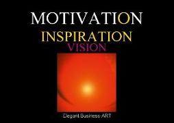 MOTIVATION - INSPIRATION - VISION (Tischaufsteller DIN A5 quer)