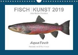 Fisch als Kunst 2019: Atlantische Forellen (Wandkalender 2019 DIN A4 quer)
