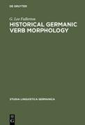 Historical Germanic Verb Morphology
