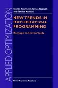 New Trends in Mathematical Programming