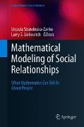 Mathematical Modeling of Social Relationships