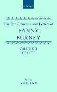 The Early Journals and Letters of Fanny Burney Volume II: 1774-1777