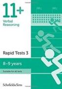 11+ Verbal Reasoning Rapid Tests Book 3: Year 4, Ages 8-9