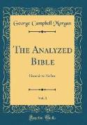 The Analyzed Bible, Vol. 1