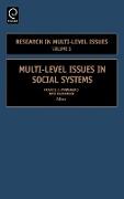 Multi-Level Issues in Social Systems