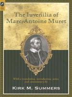 The Iuvenilia of Marc-Antoine Muret