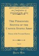 The Personnel System of the United States Army, Vol. 1