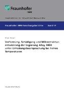 Verformung, Schädigung und Mikrostrukturentwicklung der Legierung Alloy 800H unter Ermüdungsbeanspruchung bei hohen Temperaturen