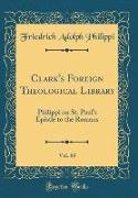 Clark's Foreign Theological Library, Vol. 60