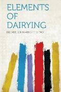 Elements of Dairying