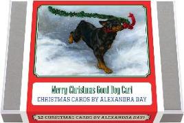 Merry Christmas Good Dog Carl - Christmas Cards by Alexandra Day