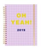 OH YEAH 2019 LARGE SPIRAL BOUND DIARY