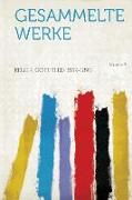 Gesammelte Werke Volume 3