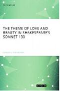 The theme of love and beauty in Shakespeare¿s Sonnet 130