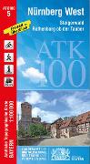 ATK100-5 Nürnberg West (Amtliche Topographische Karte 1:100000)