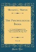 The Psychological Index, Vol. 19