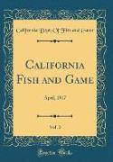 California Fish and Game, Vol. 3