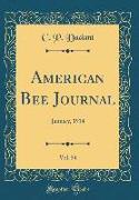 American Bee Journal, Vol. 54