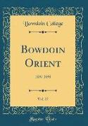 Bowdoin Orient, Vol. 27