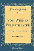 Vom Wiener Volkstheater