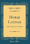 Horae Latinae