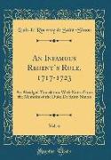 An Infamous Regent's Rule, 1717-1723, Vol. 6