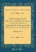 Sitzungsberichte der Philosophisch-Philologischen und der Historischen Klasse der K. B. Akademie der Wissenschaften zu München