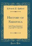 History of Saratoga