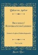 Brockhaus' Konversations-Lexikon, Vol. 5 of 16