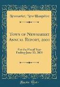 Town of Newmarket Annual Report, 2001