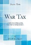 War Tax