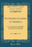 Entrepreneurship in America: Reducing Governmental Burdens on Small Business, Field Hearing Before the Committee on Small Business, United States S