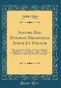 Joannis Raii Synopsis Methodica Avium Et Piscium