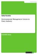 Environmental Management System in Dairy Industry