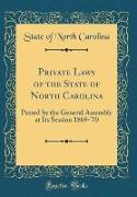 Private Laws of the State of North Carolina