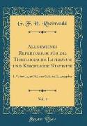 Allgemeines Repertorium für die Theologische Literatur und Kirchliche Statistik, Vol. 4